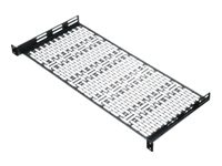 Middle Atlantic UFA 1RU Small Device Mounting Rack Shelf - 8in Depth - 4 Pa