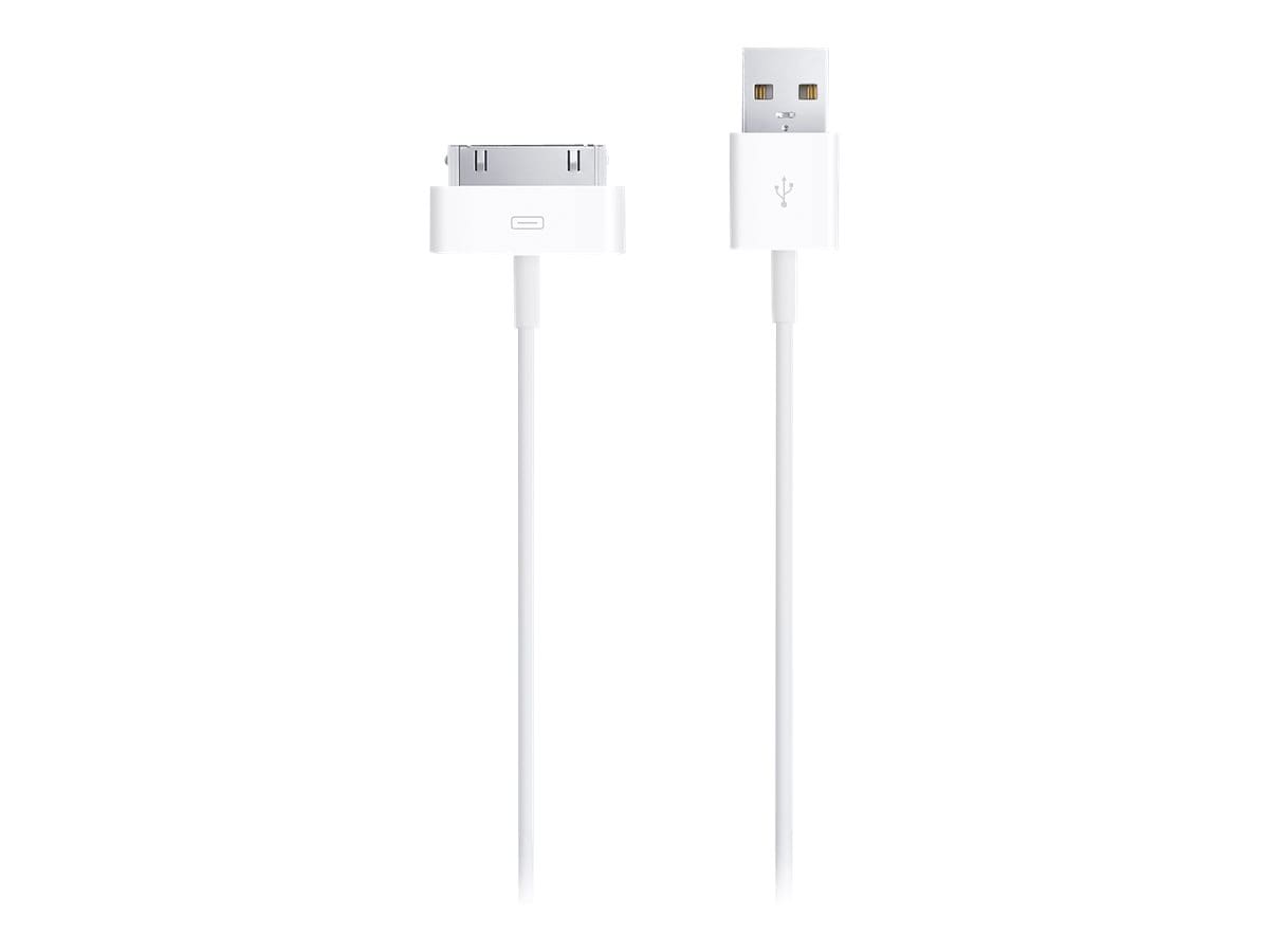 Apple Dock Connector to USB Cable - charging / data cable - MA591G/C - USB  Cables 