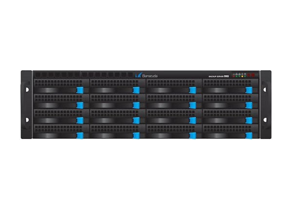 Barracuda Backup 990 - recovery appliance - with 1 year Energize Updates + Instant Replacement + Premium Support