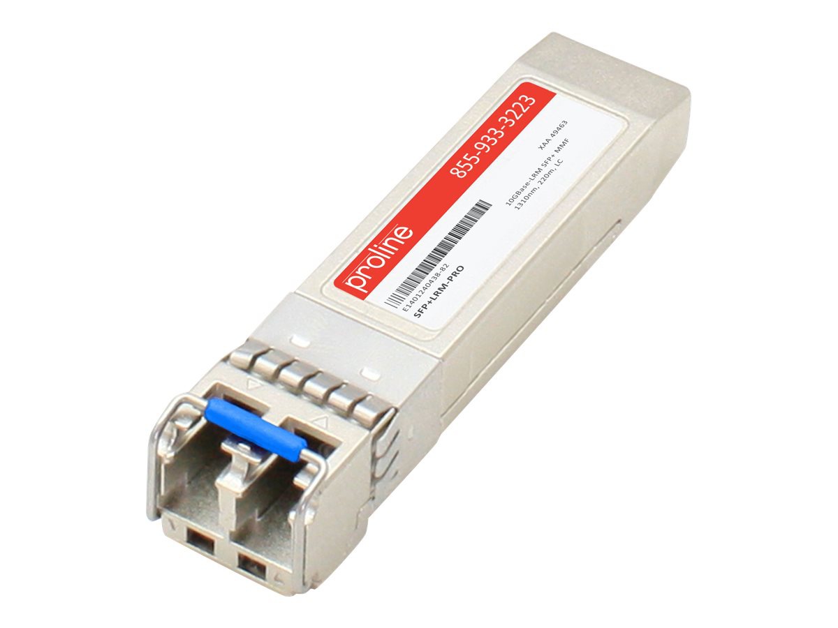 Proline MSA Compliant 10GBase-LRM SFP+ TAA Compliant Transceiver - SFP+ transceiver module - 10 GigE