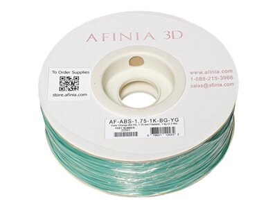 AFINIA Value-Line 1.75mm Color Changing – Blue/Green–Yellow ABS filament