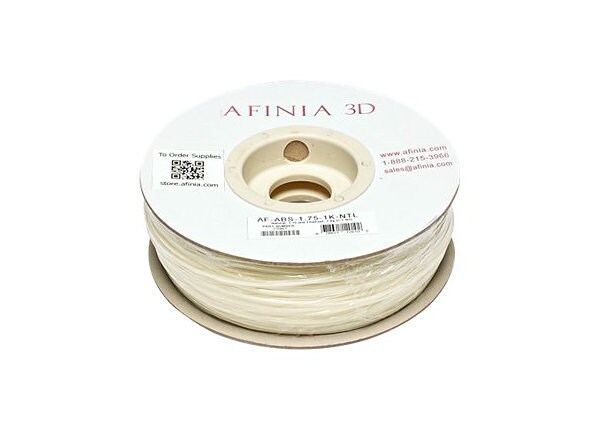 AFINIA Value-Line 1.75mm ABS Natural filament for 3D printers