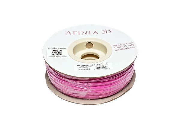AFINIA Value-Line 1.75mm ABS Pink filament for 3D printers