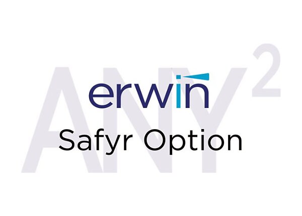 erwin Safyr Option for Oracle eBusiness Suite (v. 6.0) - upgrade license