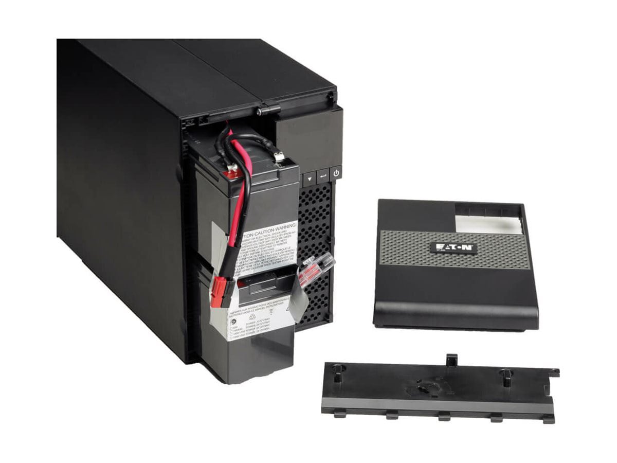 Thumbnail 3 of 4 for Eaton 5P 750VA 600W 120V Line-Interactive UPS 5-15P 8x 5-15R Outlets True Sine Wave Cybersecure Network Card Opt. Tower