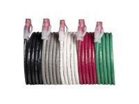 Allen Tel patch cable - 7 ft - green