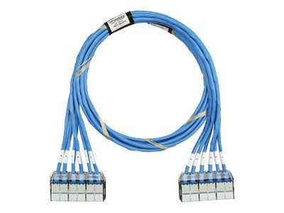 Panduit QuickNet Pre-Terminated Cable Assembly - network cable - 35 ft - bl