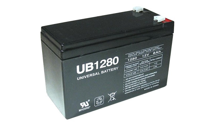 eReplacements UPG GT12080-HG, Unison UB1280, APC UB1280 - UPS battery - lead acid - 8 Ah