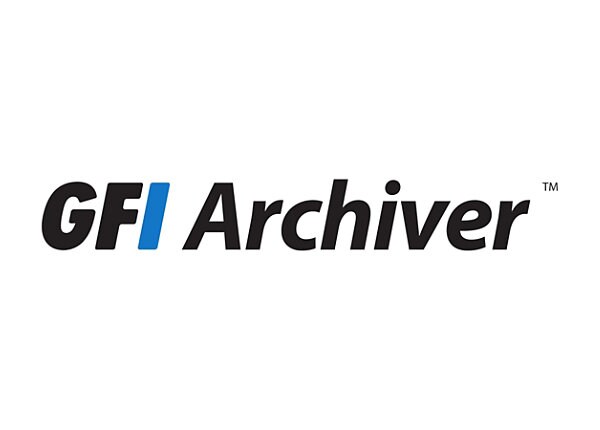 GFI Archiver - license + 1 year Software Maintenance Agreement - 1 mailbox