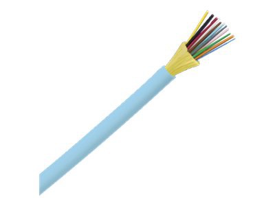 Panduit Opti-Core Fiber Optic Distribution Cable - bulk cable - aqua