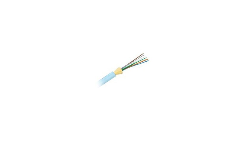 Panduit Opti-Core Fiber Optic Distribution Cable - bulk cable - aqua