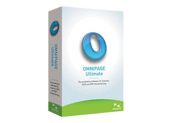 OmniPage Ultimate - box pack (upgrade) - 1 user