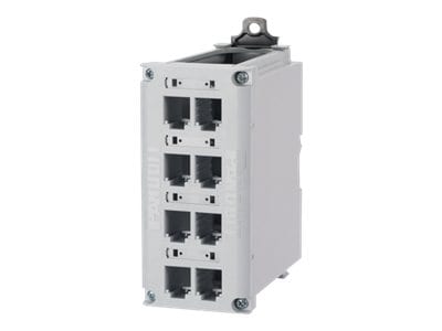 IndustrialNet DIN Rail Mount Patch Panel