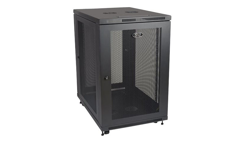 Tripp Lite 18U Rack Enclosure Server Cabinet 33" Deep w/ Doors & Sides - rack - 18U