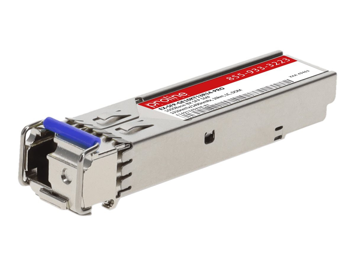 Proline Juniper EX-SFP-GE10KT13R14 Compatible SFP TAA Compliant Transceiver