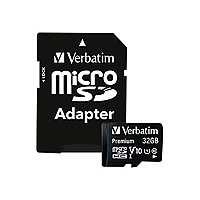 Verbatim - flash memory card - 32 GB - microSDHC