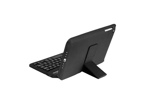 Aluratek Slim Color Folio Case with Bluetooth Keyboard - keyboard and folio case