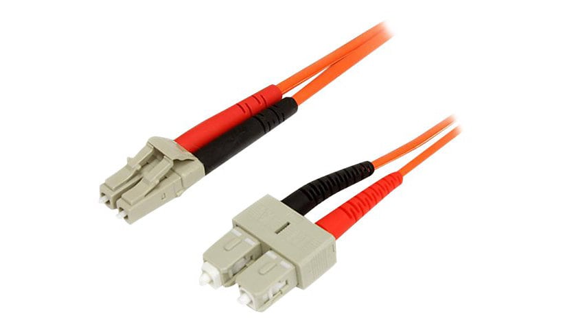 StarTech.com 2m Fiber Optic Cable - Multimode Duplex 62.5/125 LSZH - LC/SC