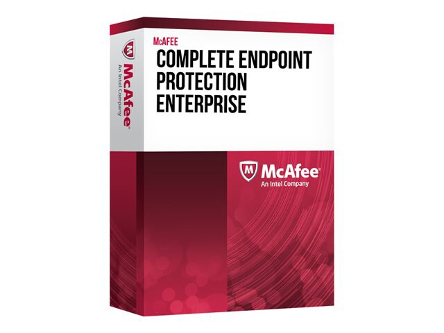 McAfee Complete EndPoint Protection Enterprise - upgrade license + 1 Year Gold Business Support - 1 node