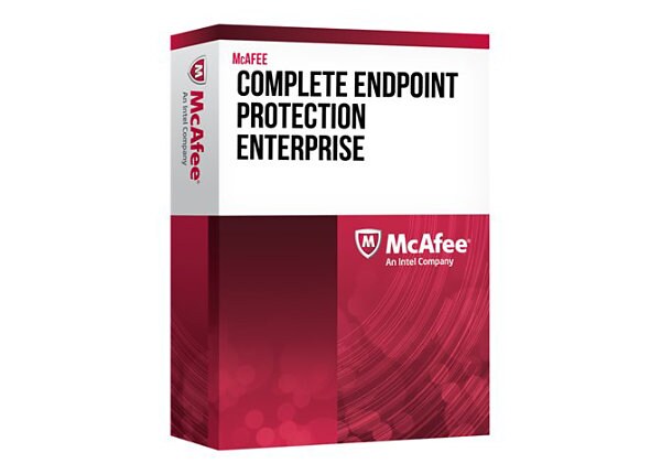 McAfee Complete EndPoint Protection Enterprise - upgrade license + 2 Years Gold Business Support - 1 node