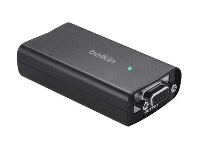 Belkin HDMI to VGA + 3.5mm Audio Adapter - video converter - black