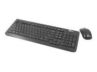 SIIG Wireless Slim Multimedia - keyboard and mouse set