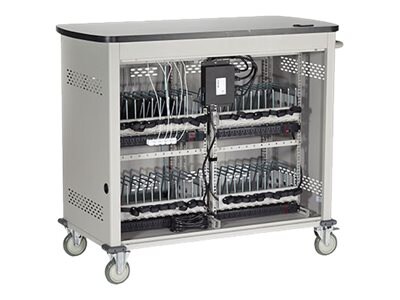 Black Box Double Frame with Large Slots and Hinged Door - cart