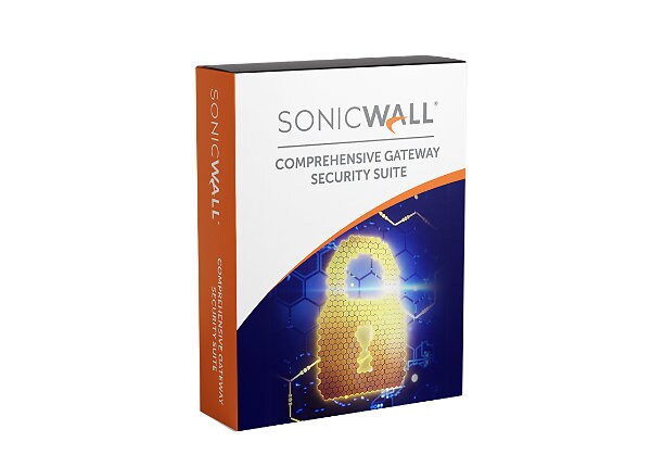 SonicWall Comprehensive Gateway Security Suite Bundle for SonicWALL NSA 5600 Series - subscription license (3 years) - 1