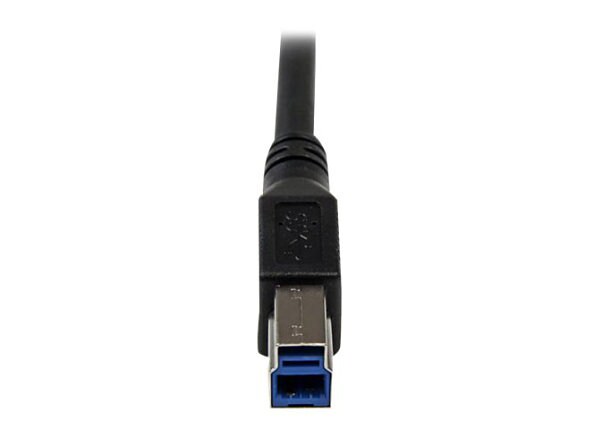 StarTech.com SuperSpeed USB 3.0 Cable - Right Angle A to B - M/M - USB cable - 2 m