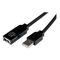 StarTech.com 15m USB 2.0 Active Extension Cable-M/F-15m USB Extension Cable