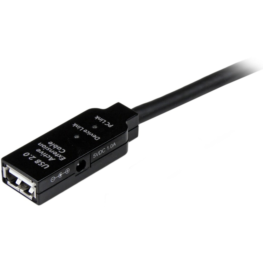 Thumbnail 4 of 5 for StarTech.com 15m USB 2.0 Active Extension Cable - M/F - 15 meter USB 2.0 Repeater Cable Cord - USB A Male to USB A TAA