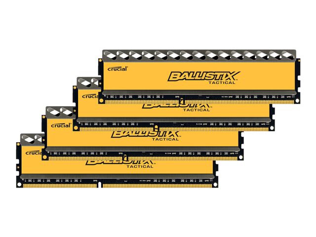 Ballistix Tactical - DDR3 - 16 GB : 4 x 4 GB - DIMM 240-pin