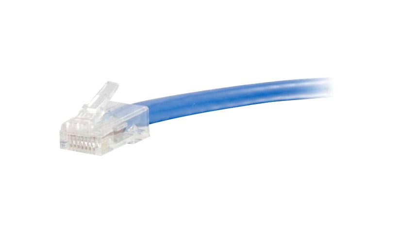 C2G 15ft Cat6 Non-Booted Unshielded (UTP) Ethernet Cable - Cat6 Network Patch Cable - PoE - Blue