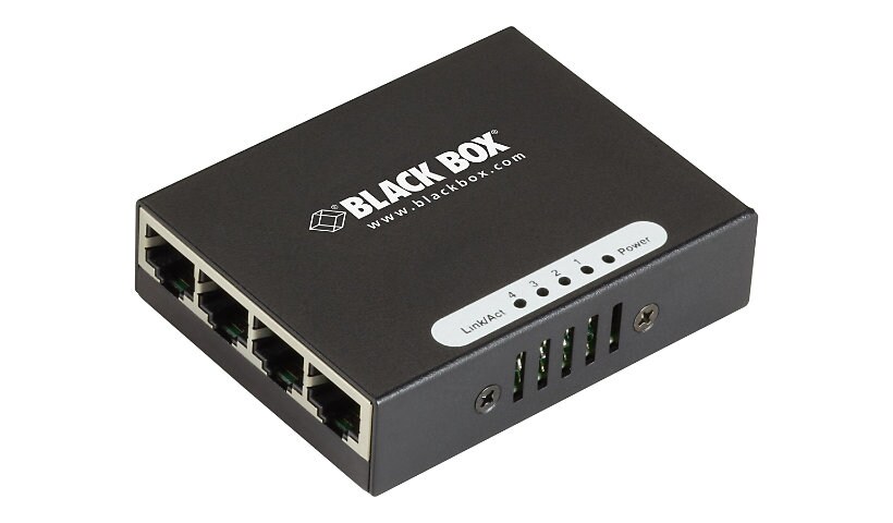 Black Box USB-Powered - switch - 4 ports - unmanaged