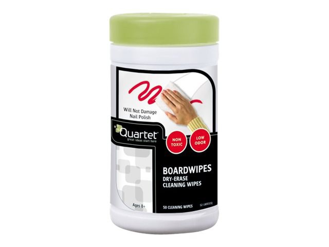 Quartet BoardWipes whiteboard cleaning wipe (pack of 50)