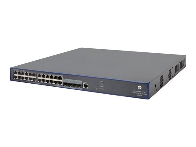 HPE 830 24-Port PoE+ Unified Wired-WLAN Switch - switch - 24 ports - managed - rack-mountable