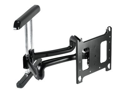 Chief 37" Single Arm Extension TV Wall Mount - For Displays 42-86" - Black mounting kit - for flat panel - black