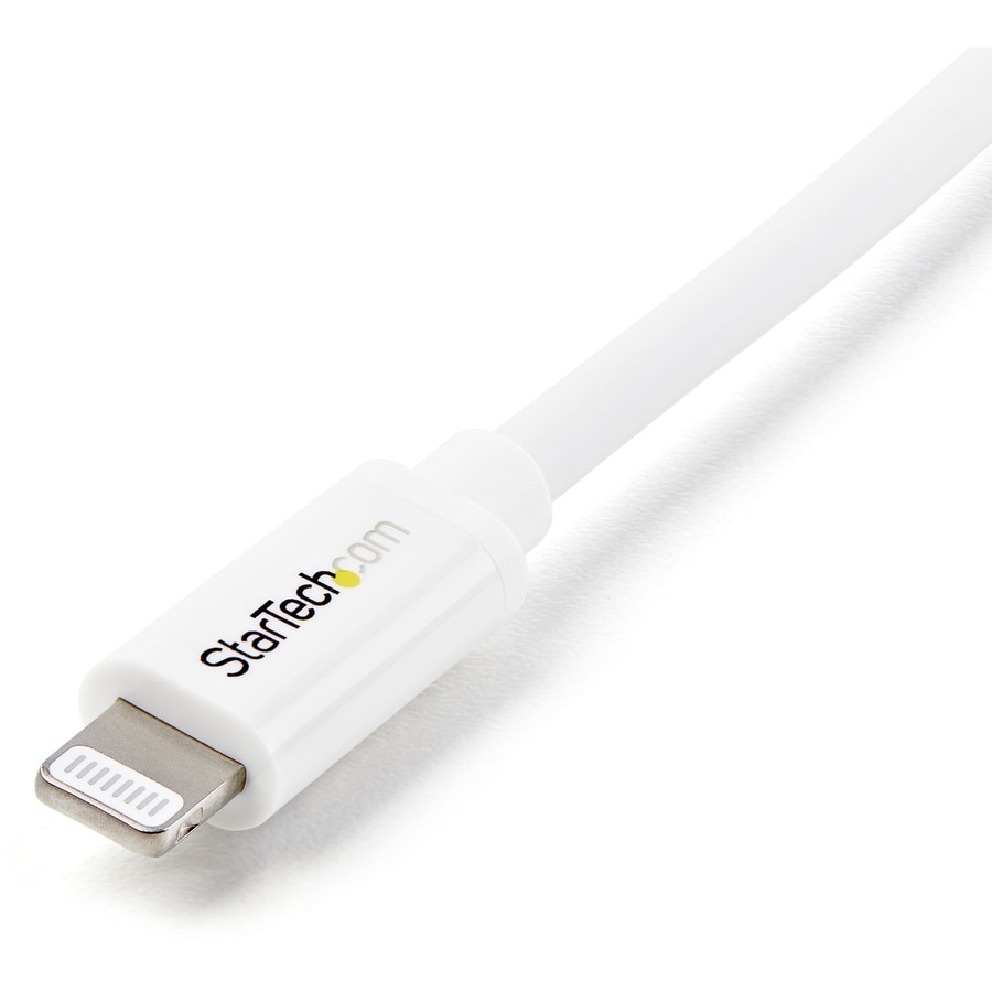 Thumbnail 6 of 8 for StarTech.com 2m (6ft) Long White Apple® 8-pin Lightning Connector to USB Cable for iPhone / iPod / iPad