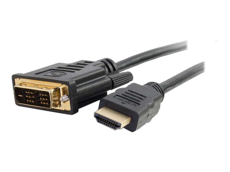 C2G 3.3ft HDMI to DVI-D Cable - HDMI to DVI-D Single Link Adapter - M/M