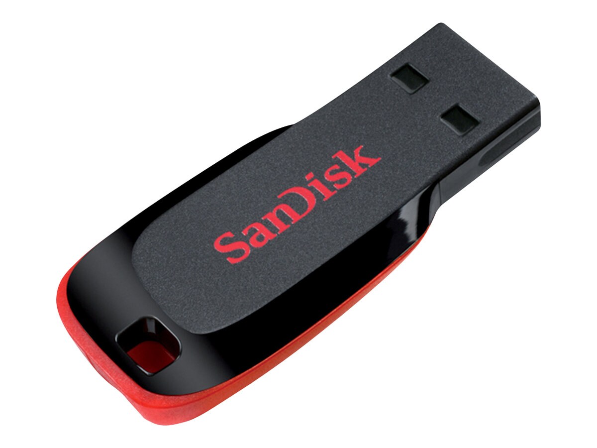 SanDisk Cruzer Blade - USB flash drive - 16 GB SDCZ50-016G-A46 - USB Flash - CDW.com