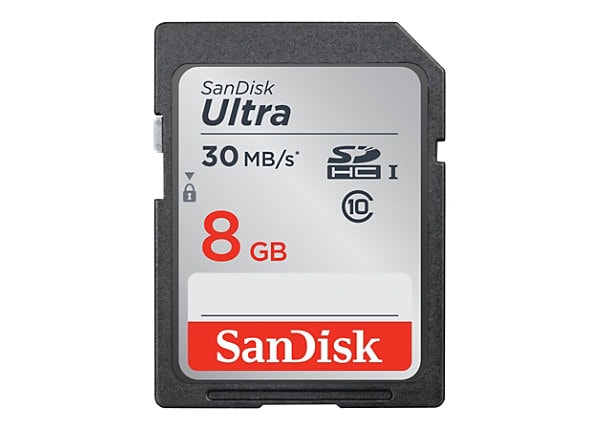 SanDisk Ultra - flash memory card - 8 GB - SDHC