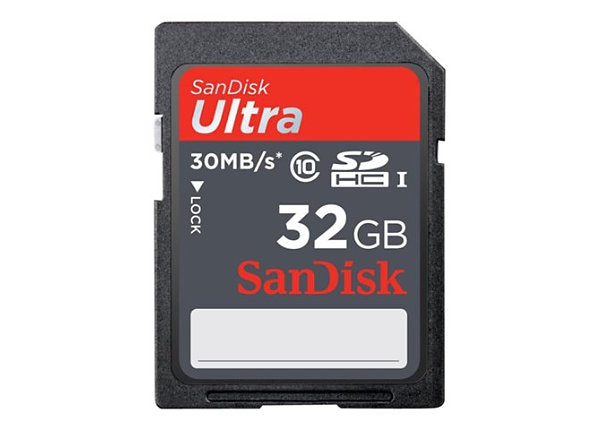 SanDisk Ultra 32 GB SDHC UHS-I Memory Card