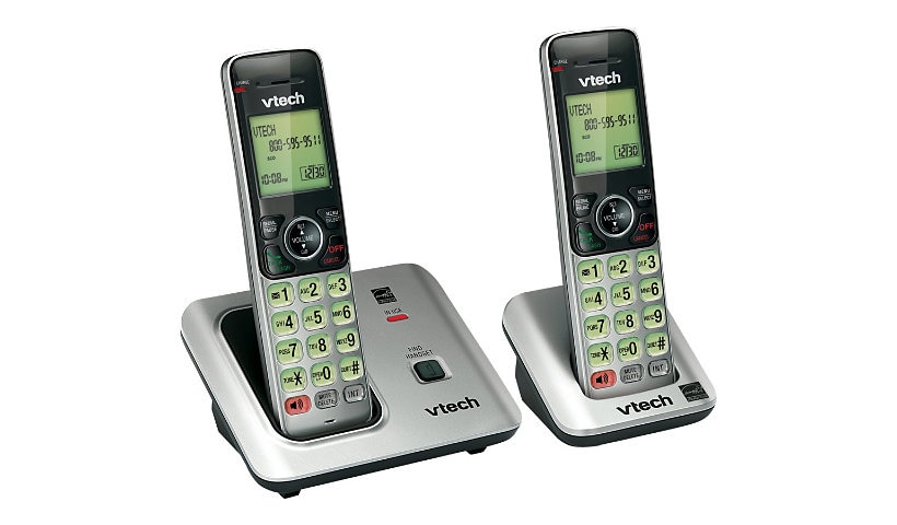 VTech CS6619-2 - cordless phone with caller ID/call waiting + additional handset