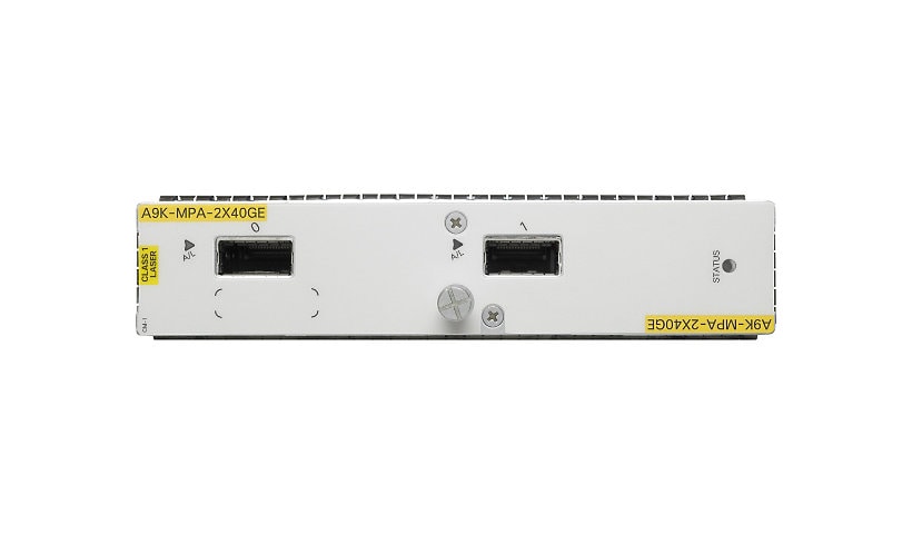 Cisco 2-port 40-Gigabit Ethernet Modular Port Adapter - expansion module - 2 ports