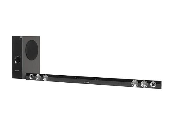Sharp HT-SB60 - sound bar system - for home theater