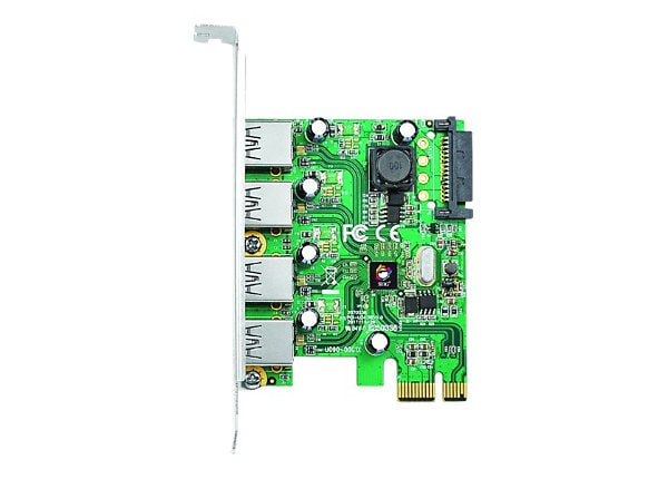 SIIG 4PT USB 3.0 PCLE FH PCIE-4PT