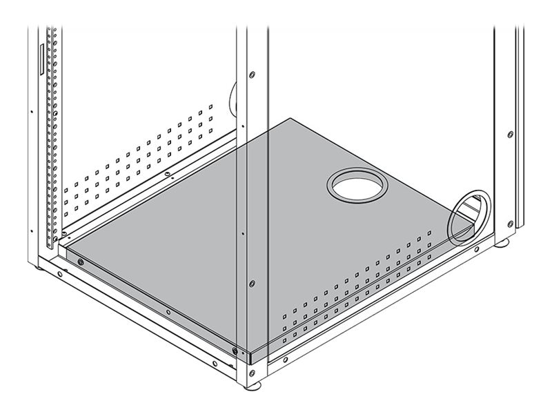 Spectrum Bottom Shelf for IMC Equipment Rack - Black