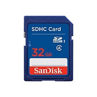 SanDisk - flash memory card - 32 GB - SDHC
