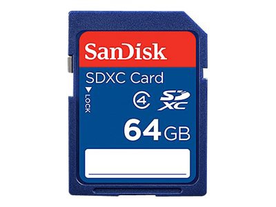 SanDisk - flash memory card - 64 GB - SDXC