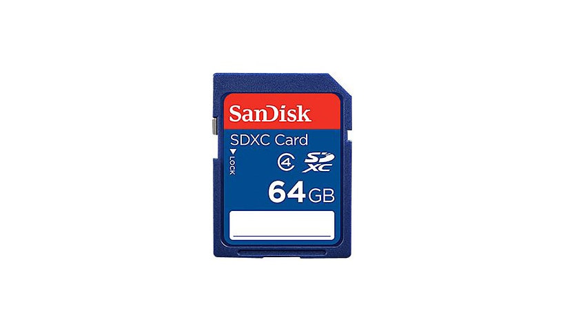 SanDisk - flash memory card - 64 GB - SDXC